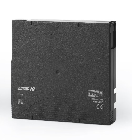 IBM LTO Ultrium-10 (LTO-10) 30 TB native Capacity Tape Data Cartridge