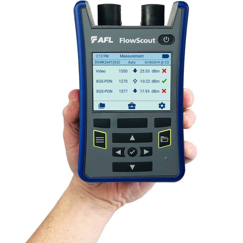 AFL FlowScout TPPM-XG PON Optical Power Meter