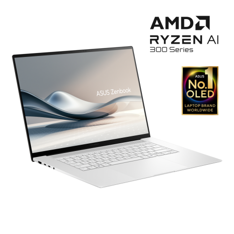 ASUS Zenbook S16, 16in 3K OLED 32GB, 1TB AMD Ryzen AI 9 Laptop