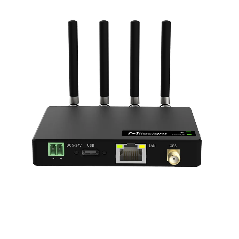 Milesight UF31, ARM Cortex-A55 1GB LPDDR4X 4G LTE 5G NR Dongle
