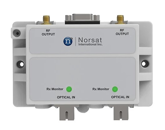 Norsat RX203M0000MSA0 RF over Fiber 3GHz, Dual Receiver Multimode