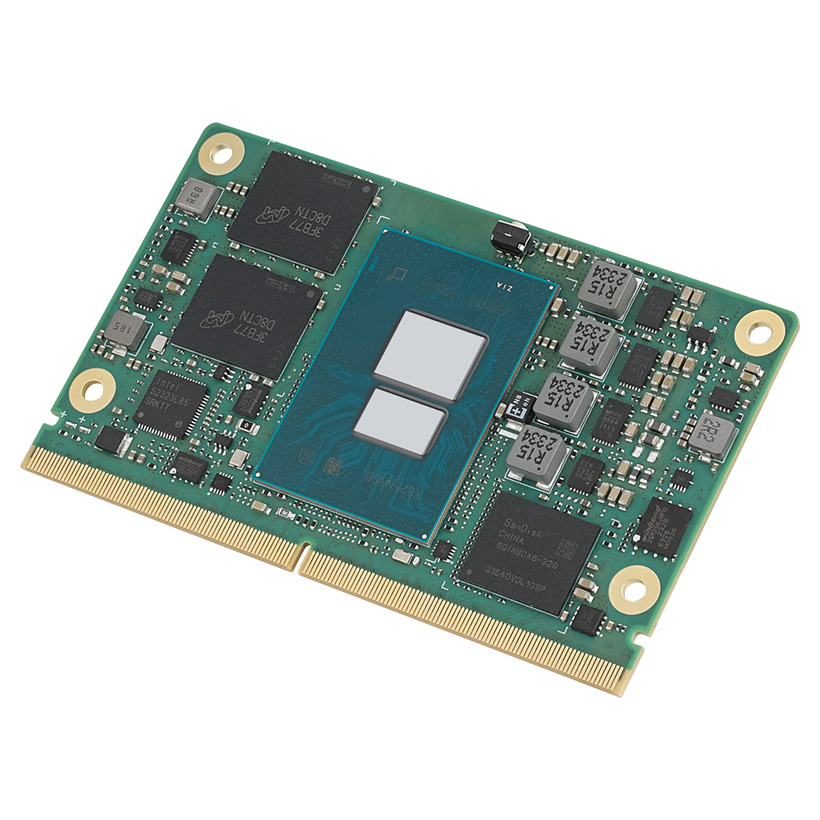 Intel Core i3 Advantech SOM-2533 SMARC module for embedded edge computing applications