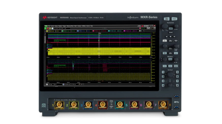 Keysight MXR608B Infiniium MXR B-Series 6 GHz 8-Channel Oscilloscope