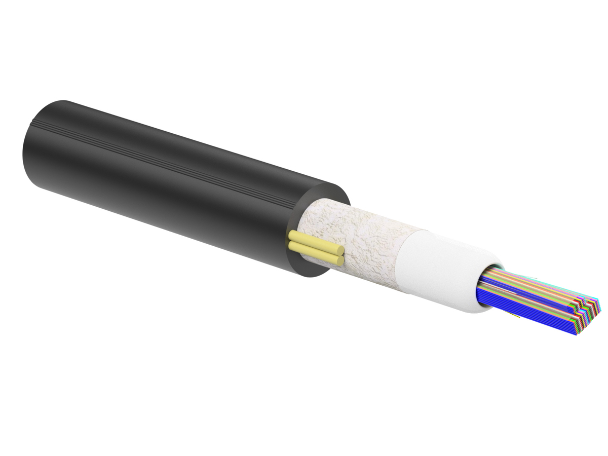Corning RocketRibbon Cable-250 288-Fiber Dielectric Single-Mode OS2  Fiber Optic Cable