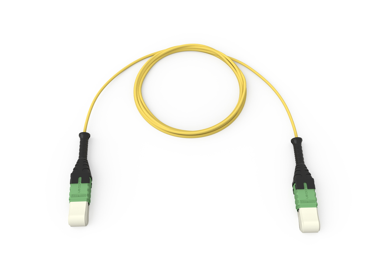 Corning JE2E208QEZ-NA003M EDGE8 MTP PRO X 8-Fiber OM4 3m Fiber Optic Cable