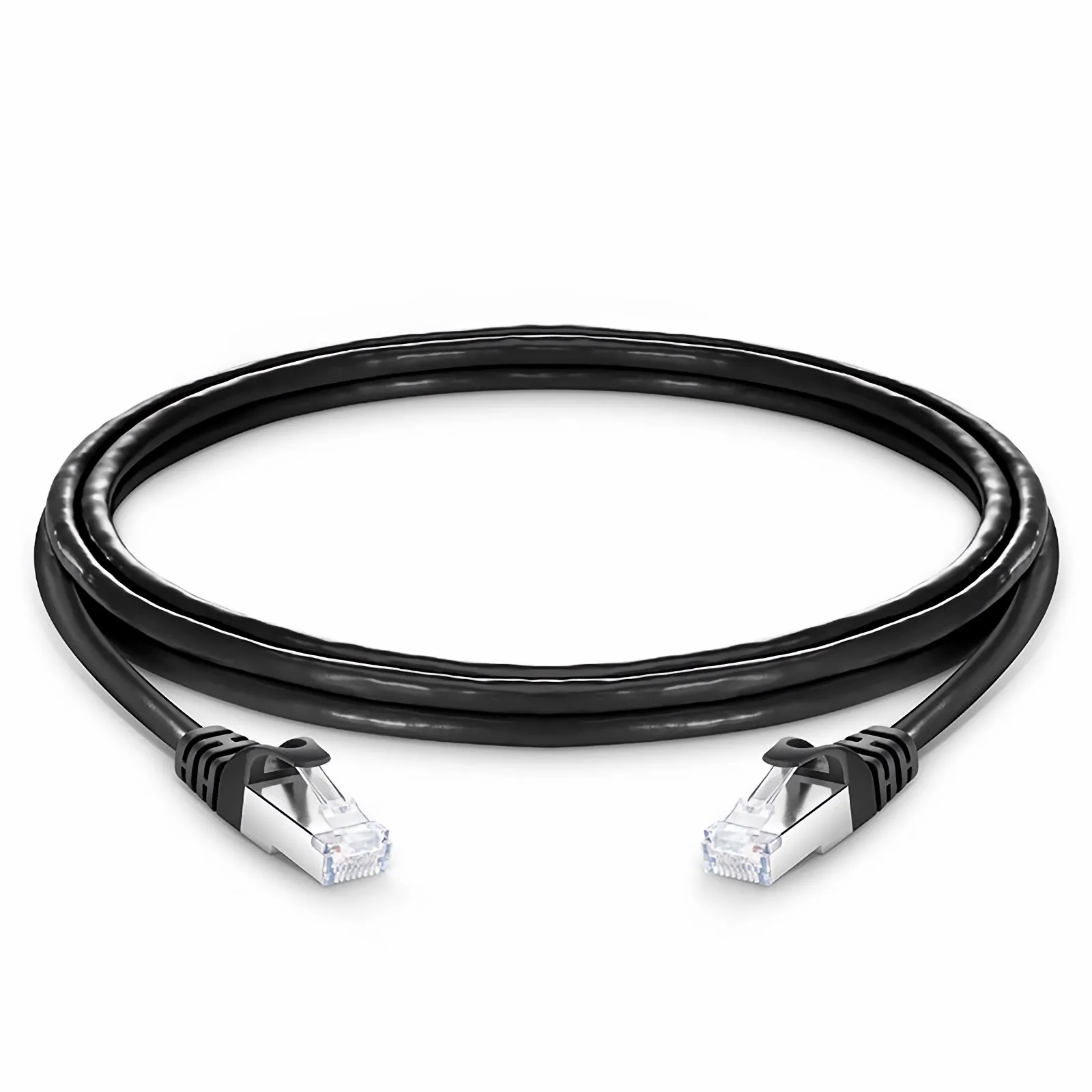 FS.com Cat6a 26AWG Snagless Shielded (S/FTP) PVC CM 1.8m Ethernet Network Patch Cable