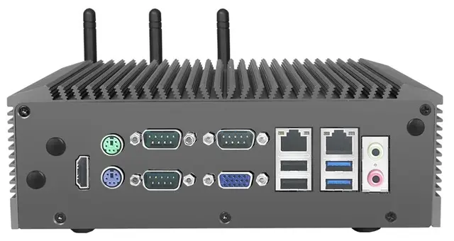 Winsonic MR-BC005-CB0M0B, Marine Grade, Aluminum Fanless Box-PC