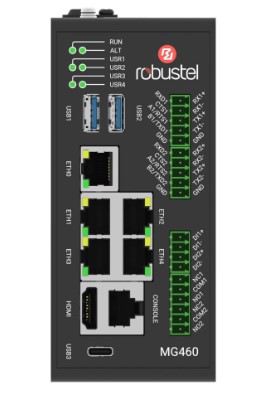 Robustel MG460-A5ZAZ-NU, Quad core Cortex-A53, Maritime Cyber Security Gateway
