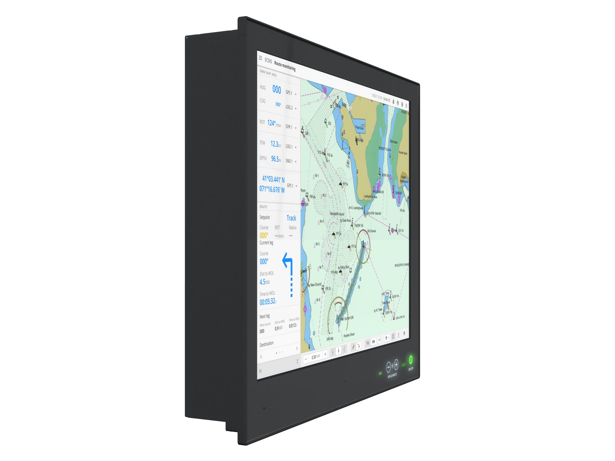 Hatteland HD 19T26 MMC, 19.0 inch Maritime Multi Computer (MMC)
