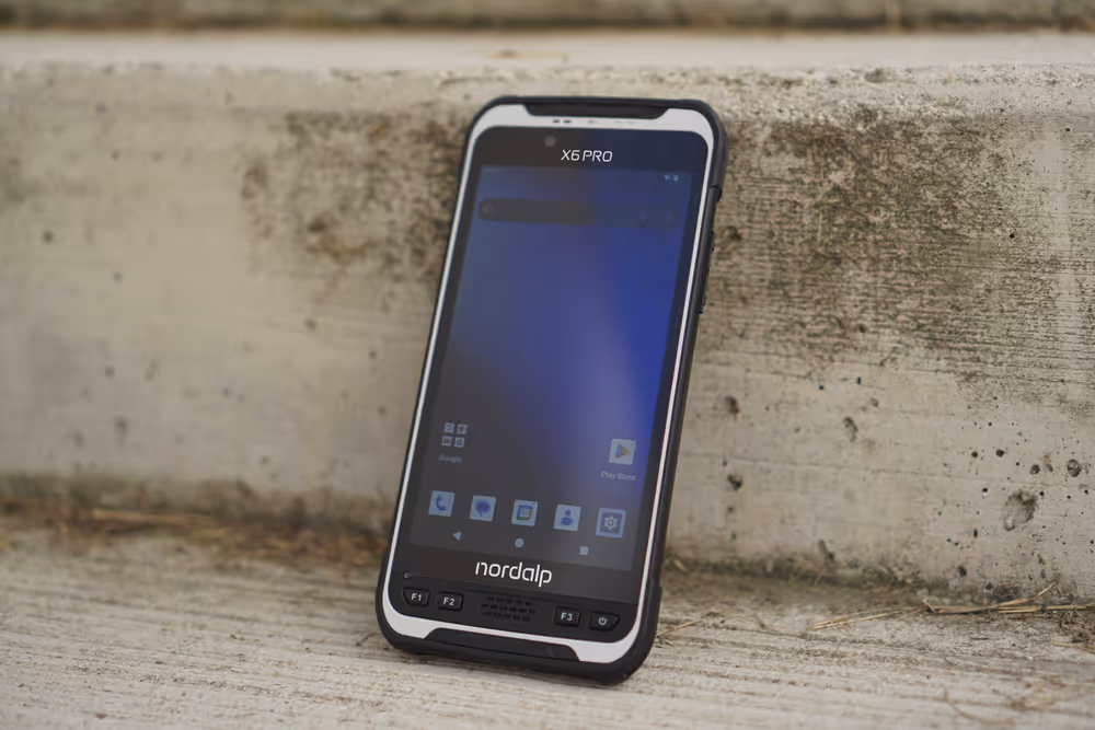 Nordalp X6 Pro, 8GB/128GB Android 14, 1080×1920 pixels 6ˮ Rugged 5G phablet