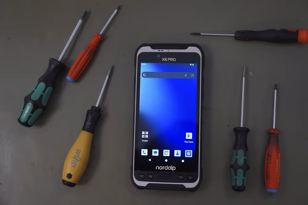 Nordalp X6 Pro, 8GB/128GB Android 14, 1080×1920 pixels 6ˮ Rugged 5G phablet