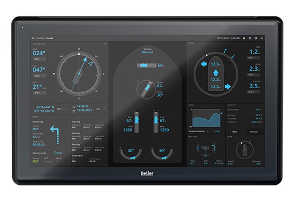 Beijer X3 marine 21 web P CT, 1920x1080 pixels 4GB/32GB 15'' web client PCAP HMI