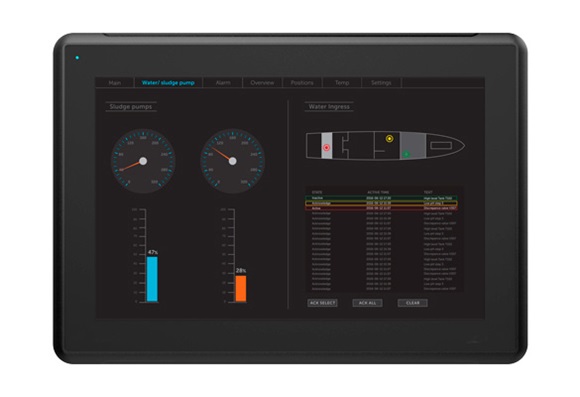 Beijer X2 marine 15 HB SC, 1280x800 pixels 15.4'' HMI with iX runtime