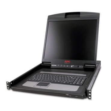 APC AP5719 19 inch 1U rack LCD console