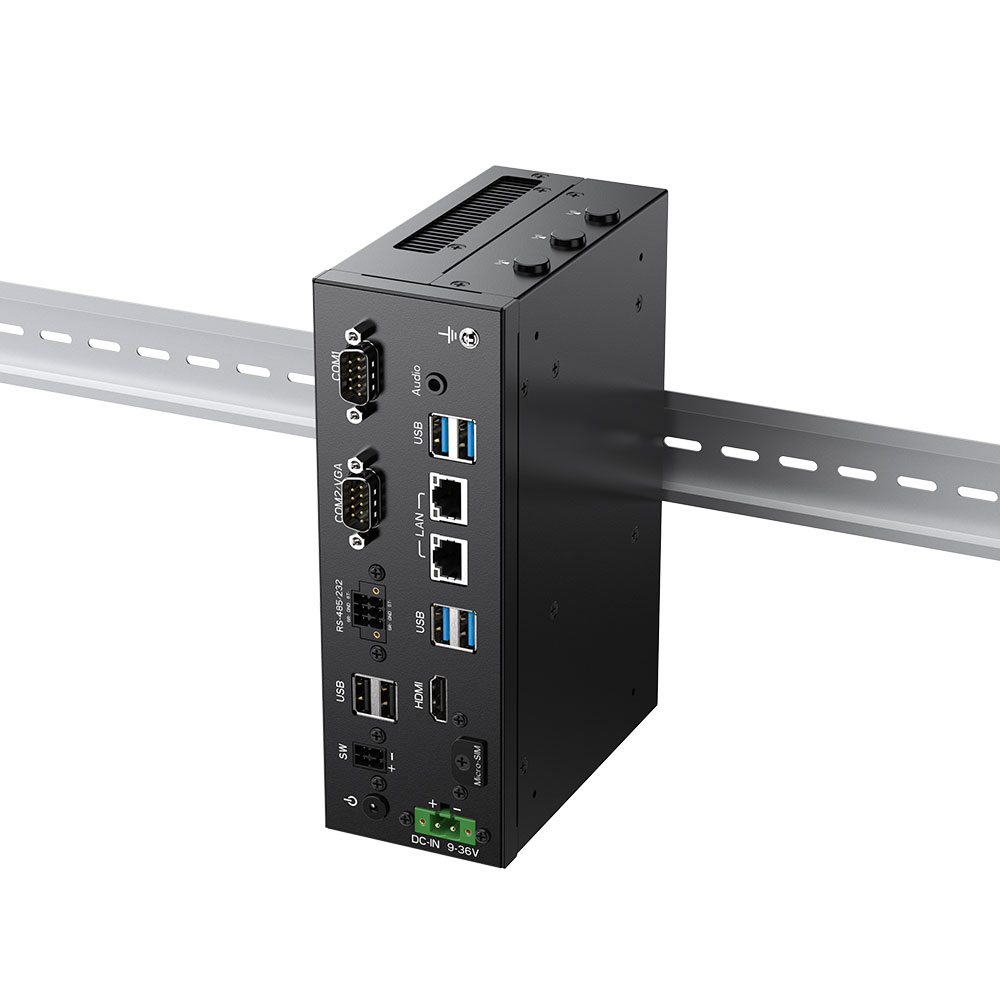 Darveen DBC-3200-1195G7, Intel Core i7-1195G7, DIN-Rail Industrial PC