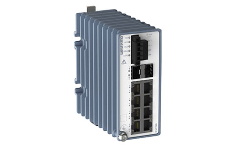 Westermo Lynx 3510-F2G2.5-T8G-LV, 10-port Layer 2, 2.5Gbit Ethernet switch