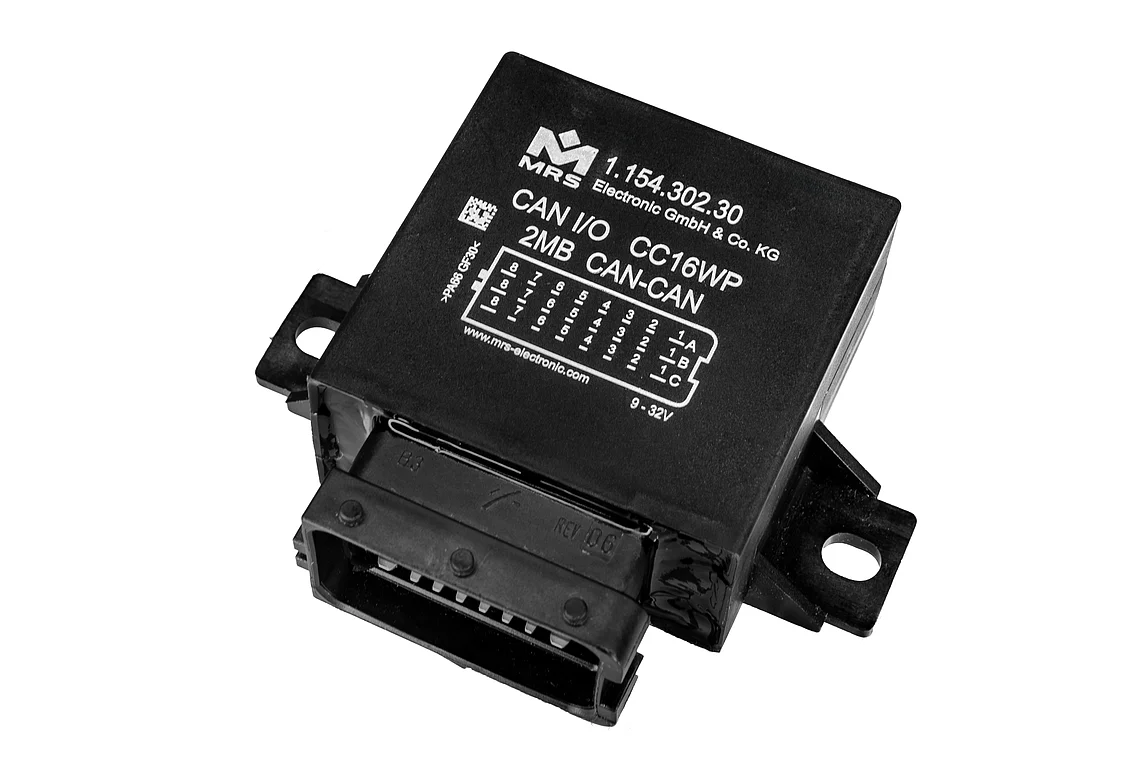 Mrs Electronics CC16WP, 2x CAN 2MB AEF-certified I/O Controller