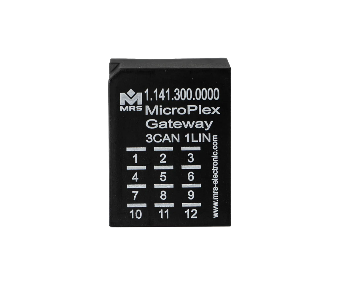 Mrs Electronics 1.141.300.0001, 3CAN 1LIN MicroPlex Gateway Controller