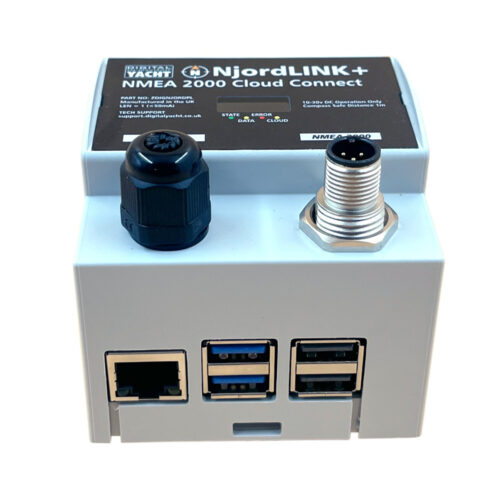 Digital Yacht NjordLINK+, Secure NMEA 2000 to Cloud Gateway for Boat Monitoring