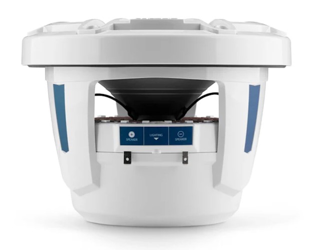 Garmin JL Audio M6, 8.8" with LED, White Sport Marine Speakers