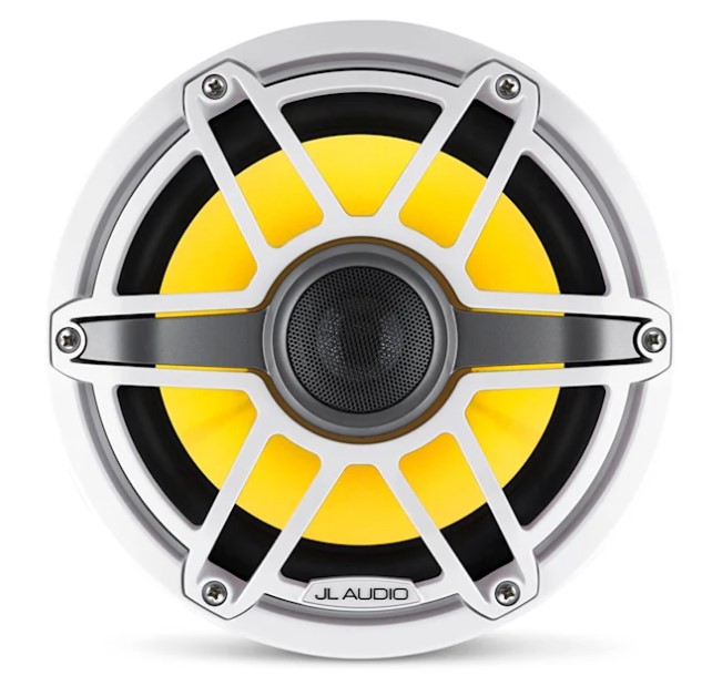 Garmin JL Audio M6, 8.8" with LED, White Sport Marine Speakers