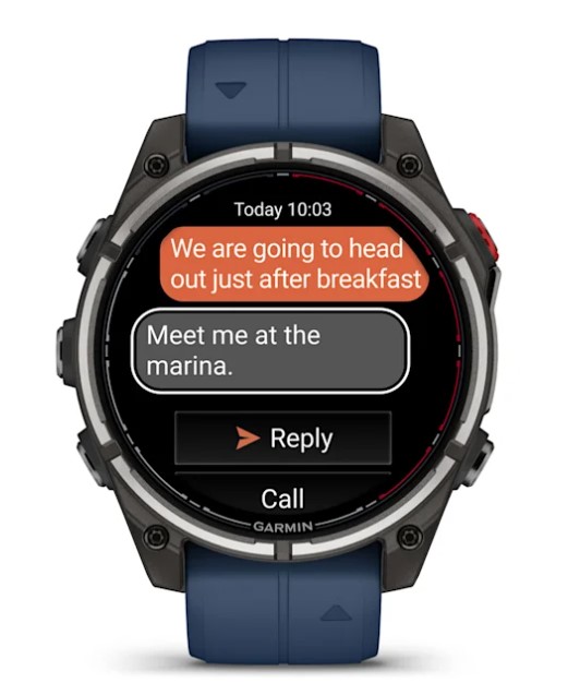 Garmin quatix 8 Pro, 47 mm, Pro AMOLED Marine GPS Smartwatch