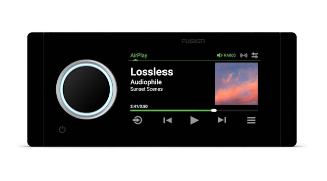 Garmin Fusion Apollo MS-RA800, 800 x 480 Pixels, 4.3" Marine Head Unit