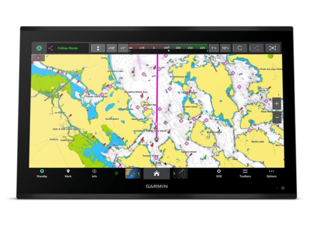 Garmin GPSMAP 9227, 27" Premium Chartplotter with Garmin Navionics+
