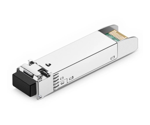 Rear contact pins of FS.com GLC-LH-SMD SFP transceiver for Cisco-compatible SFP slot installation