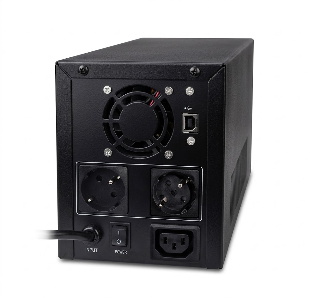 Attom U-E10A11 1000VA/600W Line-Interactive Tower UPS