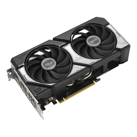 ASUS GeForce RTX 5060 Ti dual-fan front view with PCIe 5.0 connector
