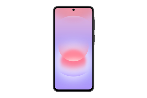 Samsung Galaxy A37 5G front view showing 6.7-inch Super AMOLED display and punch-hole camera