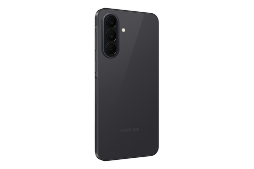 Samsung Galaxy A37 5G Enterprise Edition rear view showing triple camera module and matte black finish