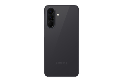 Samsung Galaxy A37 5G back panel close-up highlighting the Samsung logo and triple-lens camera array