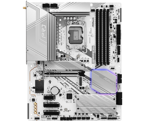 ASRock Z890 Pro RS WiFi White ATX LGA1851 Motherboard