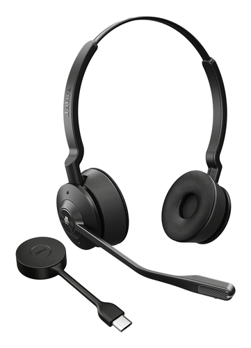 Jabra (9659-470-111) Engage 55 SE, Wireless, 40 - 16000 Hz, Headset/Headphones, Black