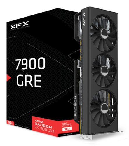 XFX AMD Radeon RX 7900 GRE 16GB GDDR6 PCIe 4.0 4K Display Graphics Card