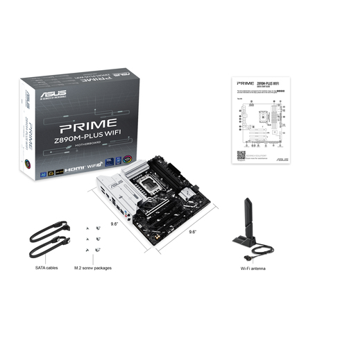 Asus PRIME Z890M-PLUS WIFI Micro ATX LGA1851 Motherboard