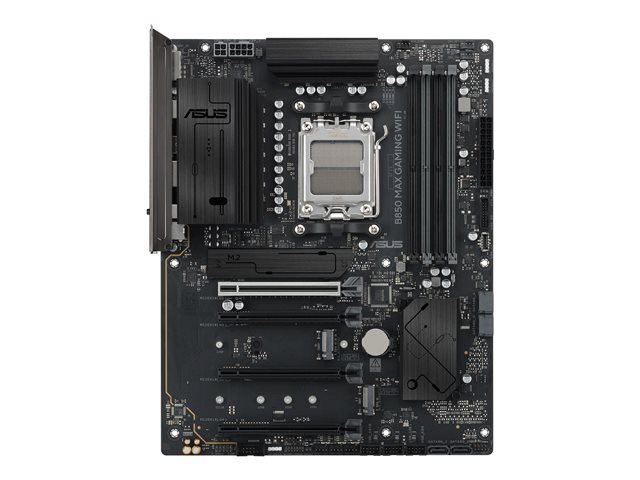 ASUS B850 MAX GAMING WIFI, AMD Socket AM5, DDR5-SDRAM, 256GB ATX Motherboard