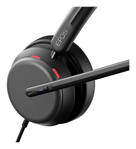 EPOS IMPACT 860T ANC, Wired, 20 - 20000 Hz, Headset/Headphones, Black