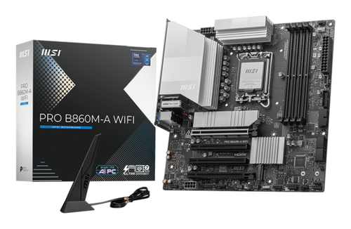 MSI PRO B860M-A WIFI Micro ATX LGA1851 Motherboard