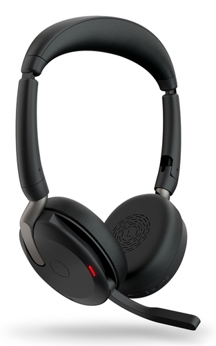 Jabra Evolve2 65 Flex Link380c UC Stereo, Wired & Wireless, 20 - 20000 Hz, Headset/Headphones, Black