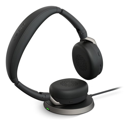 Jabra Evolve2 65 Flex Link380c UC Stereo, Wired & Wireless, 20 - 20000 Hz, Headset/Headphones, Black