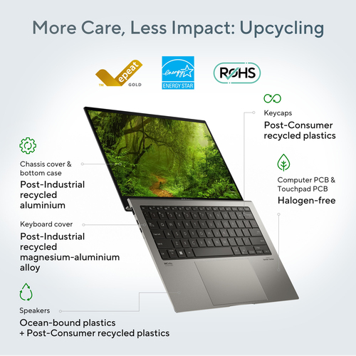 ASUS Zenbook S 13 OLED Intel Core Ultra 7, 13.3" 2880 x 1800 pixels 16 GB 1 TB, Windows 11 Home