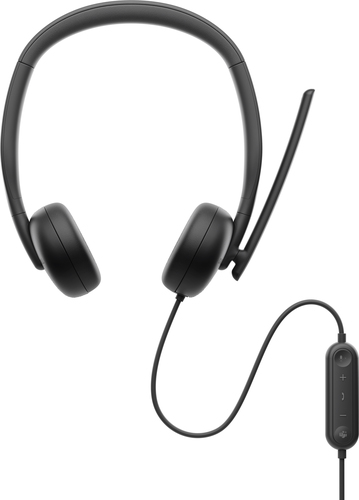 DELL WH3024, Wired, 20 - 20000 Hz, Headset/Headphones, Black
