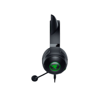 Razer Kraken Kitty V2, Wired, Gaming, 20 - 20000 Hz, Headset/Headphones, Black