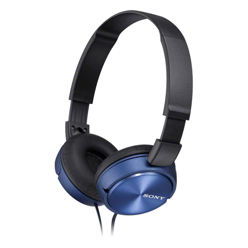 Sony MDR-ZX310AP, Wired, 10 - 24000 Hz, Headset/Headphones, Blue