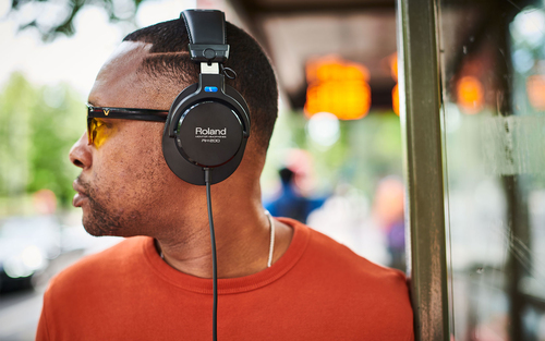 Roland RH 200 headband headphones with 3.4m cable