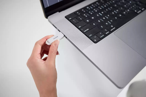 SanDisk Phone Drive, 256 GB USB 3.2 Gen1 Type-C 150 MB/s, Capless, White