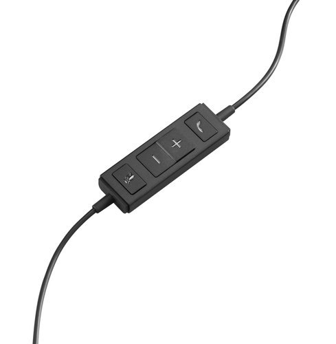 Logitech USB H570e Mono, Wired, 31.5 - 20000 Hz, Headset/Headphones, Black
